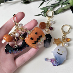レジンのハロウィンキーホルダー 3枚目の画像