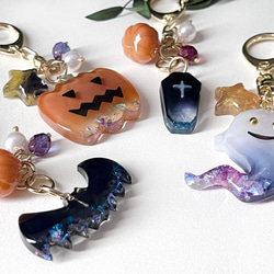 レジンのハロウィンキーホルダー 5枚目の画像