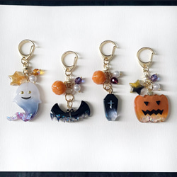 レジンのハロウィンキーホルダー 7枚目の画像