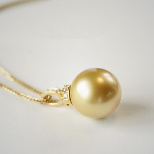 ルミナサンセットゴールドシリーズ 18Kゴールドネックレス 12～13mm