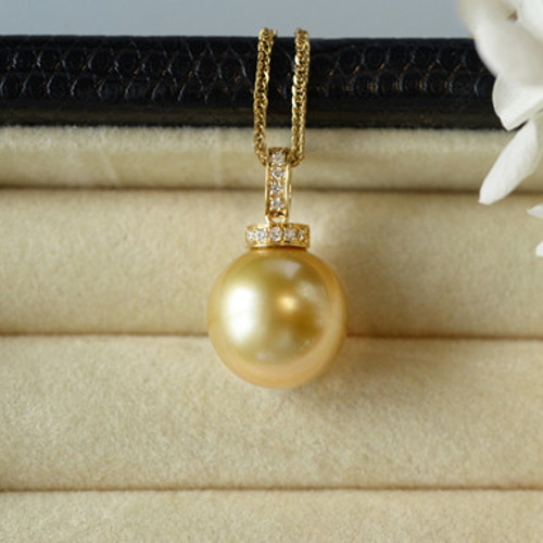 ルミナサンセットゴールドシリーズ 18Kゴールドネックレス 12～13mm