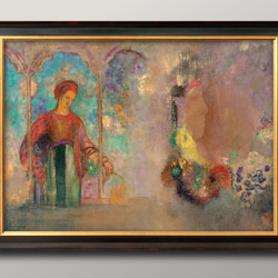 16150■ポスター アート 『オディロン・ルドン』北欧 A3 イラスト 1枚目の画像