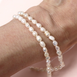 淡水パール アマゾナイト チャーム スイーツカラー 天然素材＋ 詰め合わせ　天然石 アクセサリー材料 ジェムストーン 3枚目の画像