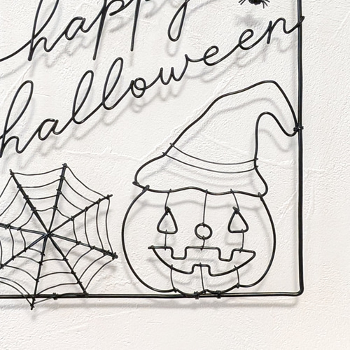 オーダー承ります　Halloween　ワイヤーアート クラフト レタリング オーダー承ります Halloween ワイヤーアート クラフト レタリング