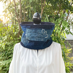 SALE⏬襤褸❹縞模様　全面刺子　敷物　カバー　パッチワーク 2b15404f127c7417386e695994bb37