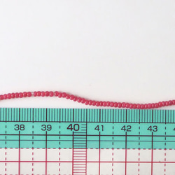 チェコ シードビーズ(11/0) ルパーブ #PE05-RH / オートクチュール刺繍 糸通し 3枚目の画像