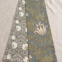ウィリアムモリス 半幅帯 ハンドメイド 長尺 浴衣 着物 アネモネ