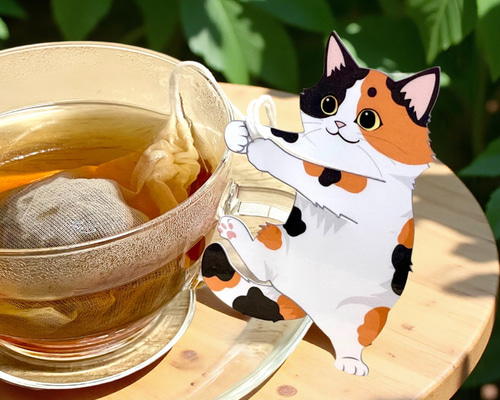 ネコだっこティー ダージリンセカンドフラッシュ 4包入 紅茶・お茶