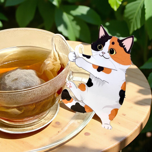 ネコだっこティー ダージリンセカンドフラッシュ 4包入 紅茶・お茶