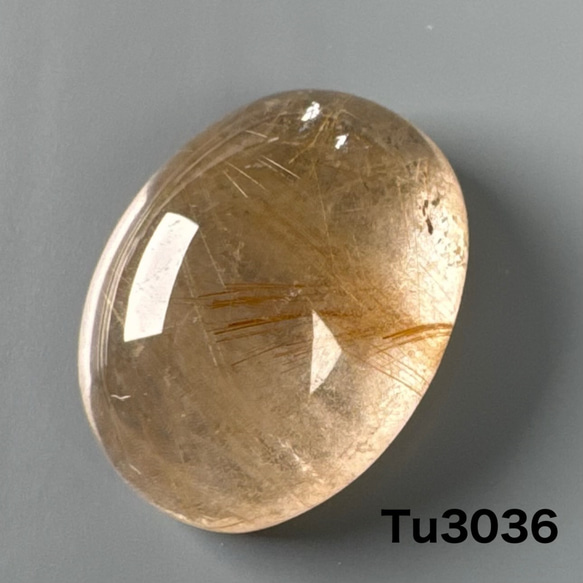 ルチルクォーツ 16ミリ ルース Tu3036 1枚目の画像