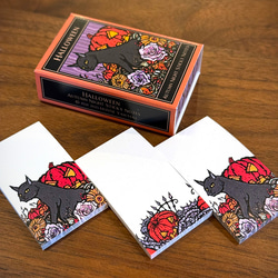 ハロウィン(Autumn Night)マッチ箱付箋 1枚目の画像