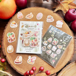 スイーツがいっぱい！スイーツの遊園地 フレークシール シール