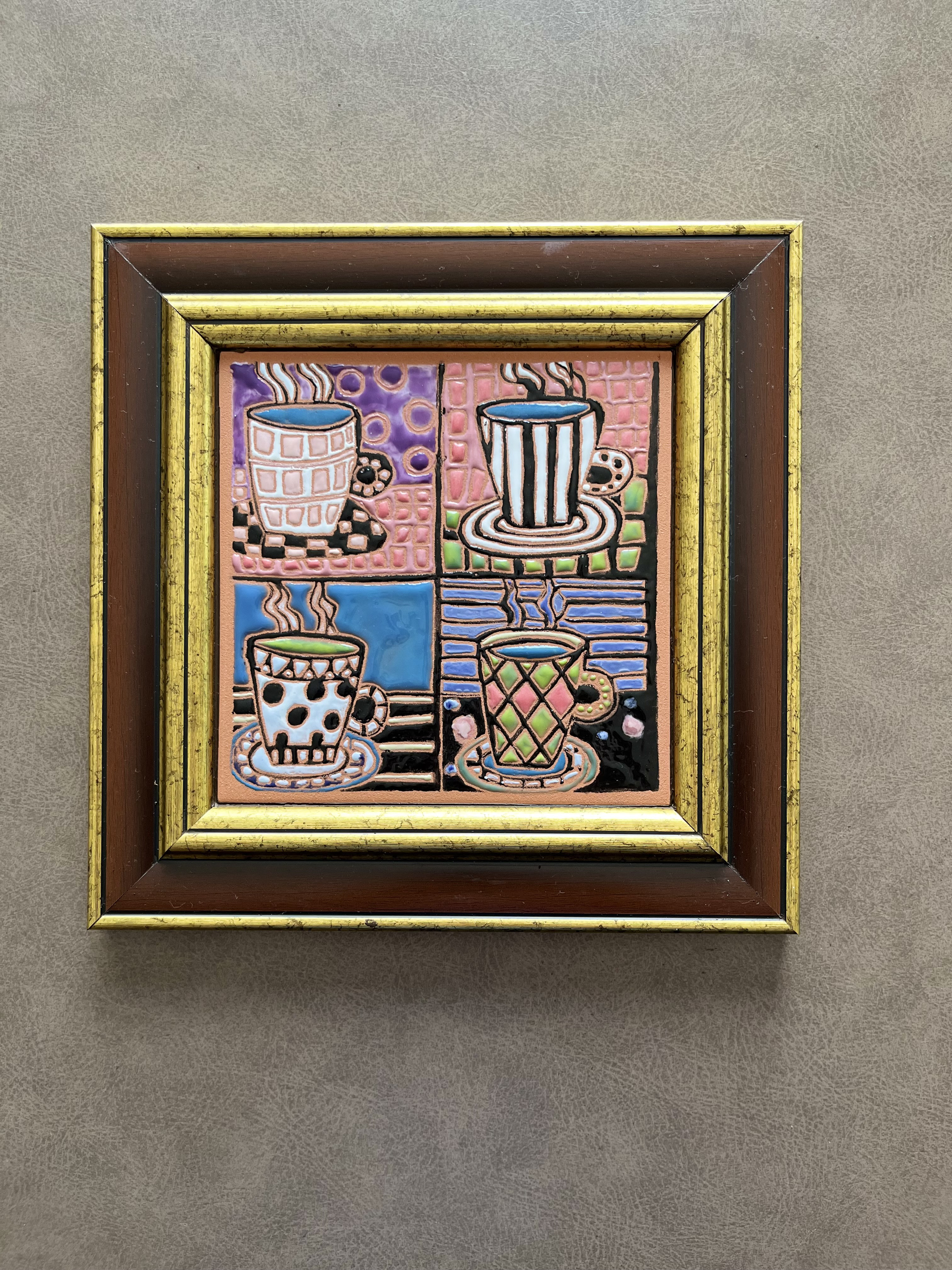 スペインタイル壁飾り「Caps」