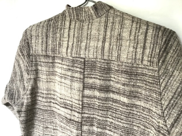 5　手紡ぎ手織りヒマラヤンウール100% クルタ襟ワンピース コート