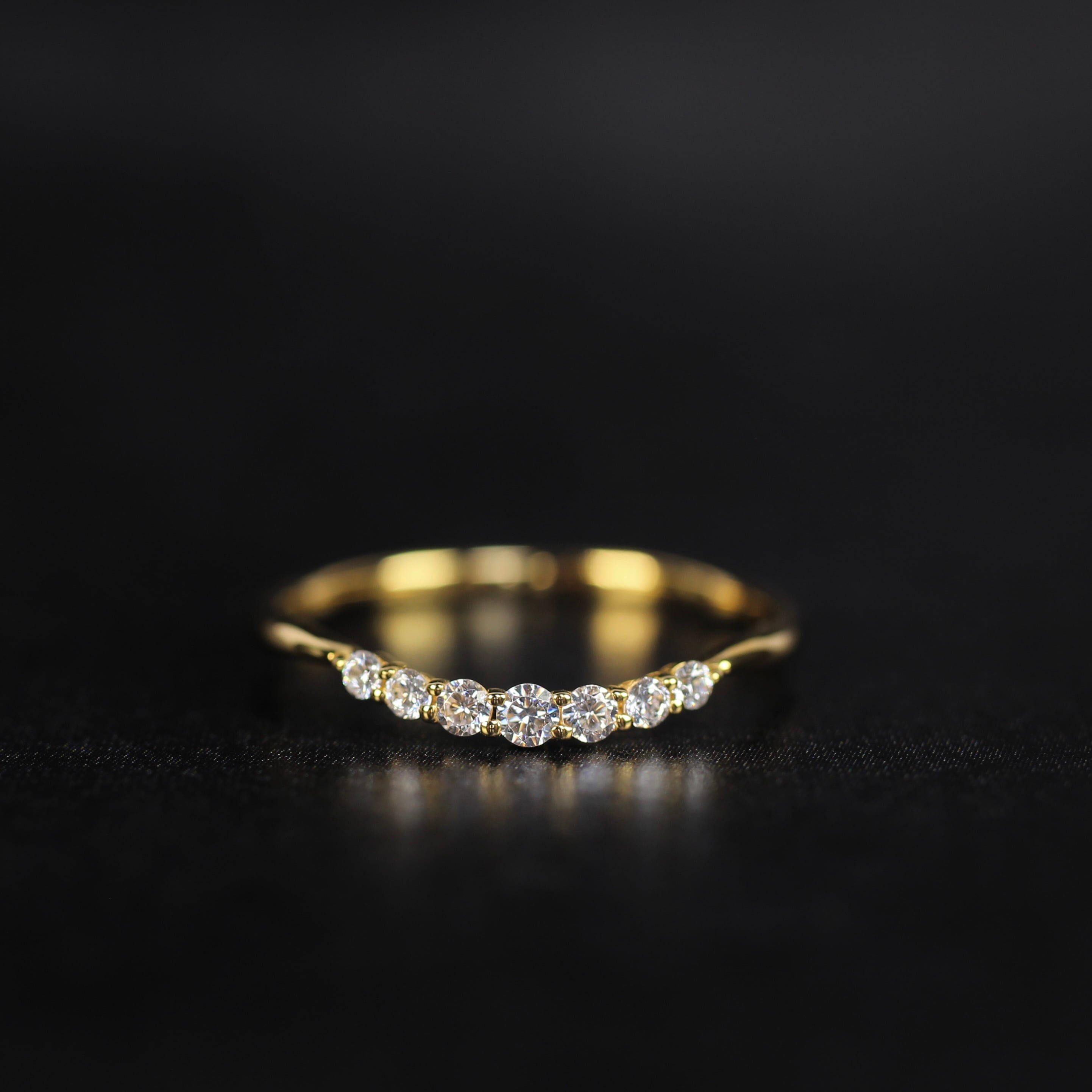 Nocturne - Vega | ハーフエタニティ ダイヤモンド 0.15ct VSクラス【MJ2921】