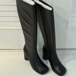 2025新作スクエアタイプロングブーツ 10枚目の画像