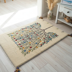 ギャッベ 66x88cm ペルシャ絨毯 手織り ギャベ 玄関マットラグ 絨毯 ギャッベ 66x88cm ペルシャ絨毯 手織り ギャベ 玄関マットラグ