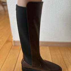 2025新作バックファスナー＆再度ゴムロングブーツ 2枚目の画像