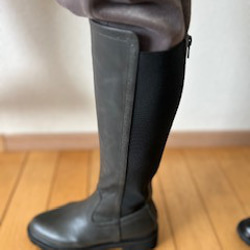 2025新作バックファスナー＆再度ゴムロングブーツ 6枚目の画像