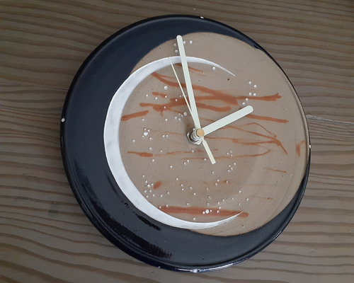 人気備前作家　備前焼　掛け時計 人気備前作家 備前焼 掛け時計 人気備前作家 備前焼 掛け時計