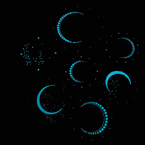 備前焼 ほたる備前 (蓄光)掛け時計 大 蓄光針 新作 置き時計 デニム