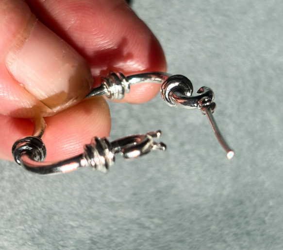 Moonlit Doorway オリエンタルピアス/ silver925 《送料無料》/両耳用 7枚目の画像