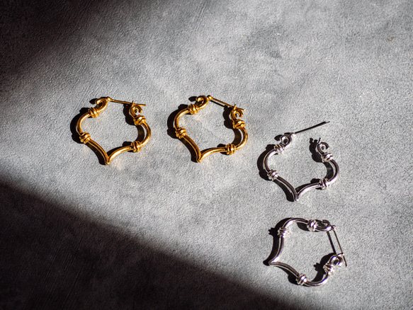 Moonlit Doorway オリエンタルピアス/ silver925 《送料無料》/両耳用 3枚目の画像