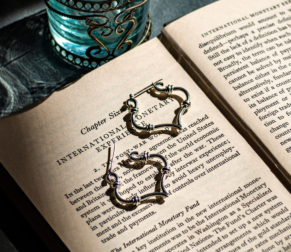 Moonlit Doorway オリエンタルピアス/ silver925 《送料無料》/両耳用 6枚目の画像