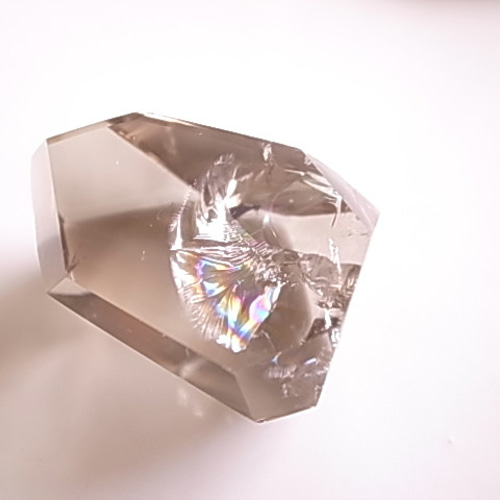 レインボースモーキークォーツ アイリススモーキークォーツ ブラジル産