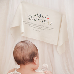 ハーフバースデータペストリー　1/2 記念日フォト　バースデータペストリー 6枚目の画像