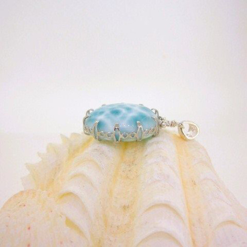 ラリマー ペンダントトップ シルバー (290) ペンダントトップ luce