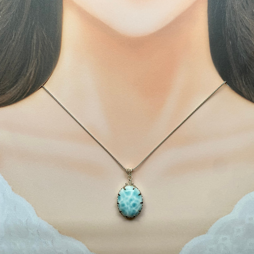 ラリマー ペンダントトップ シルバー (290) ペンダントトップ luce