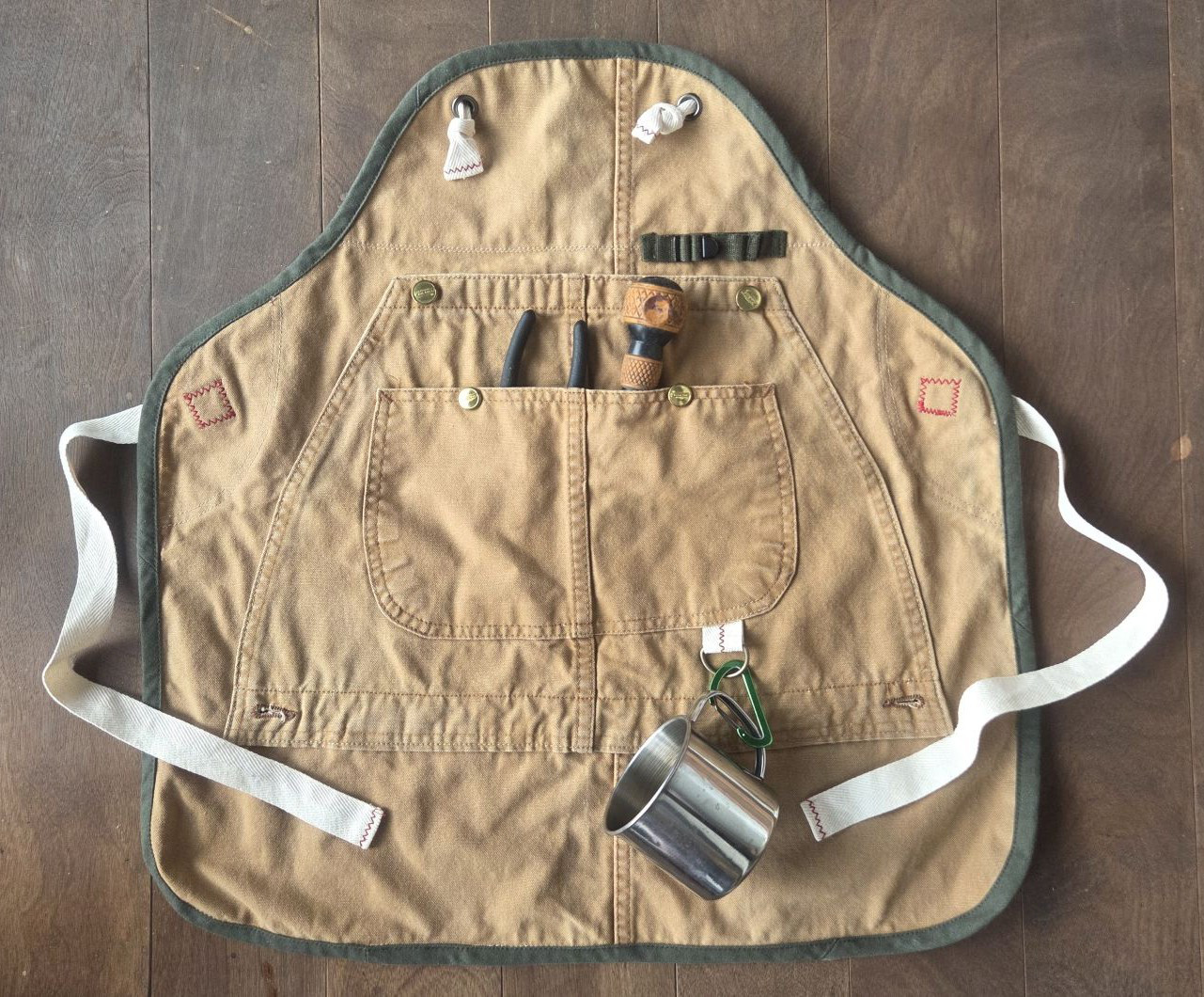 アップサイクルエプロン ワークエプロン "キッズサイズ" リメイク 古着