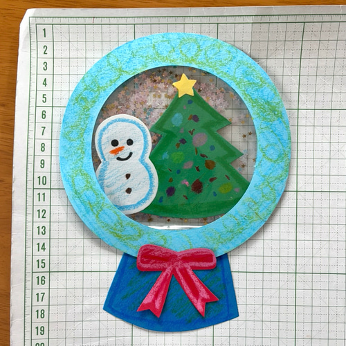 スノードーム クリスマス 冬 保育園 幼稚園 高齢者施設 製作キット