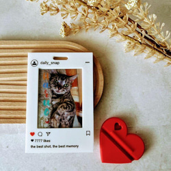 Instagram風チェキフォトスタンドセット（2WAYタイプ） フォトフレーム