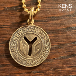 USAウォーキングリバティ銀貨&マーキュリーダイム銀貨 ネックレス