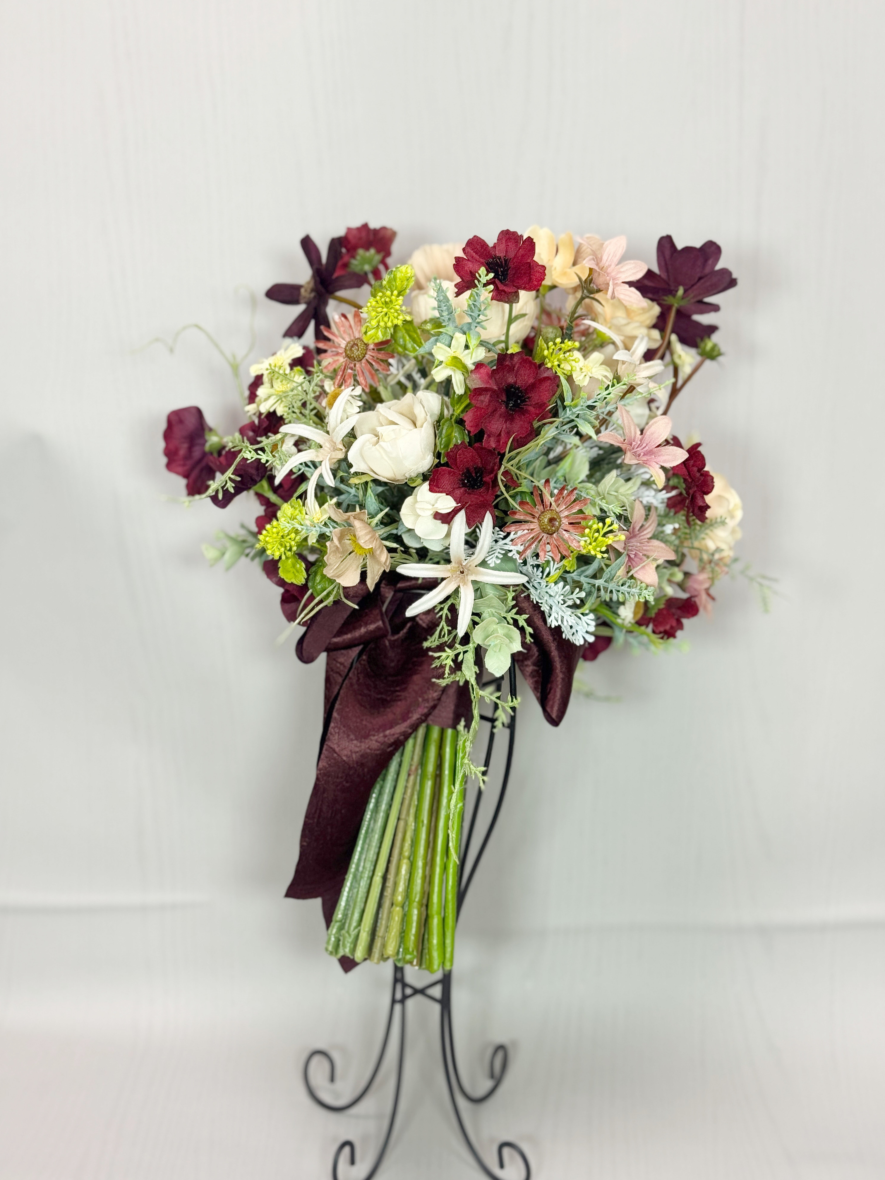 《完成品》秋色クラッチブーケ