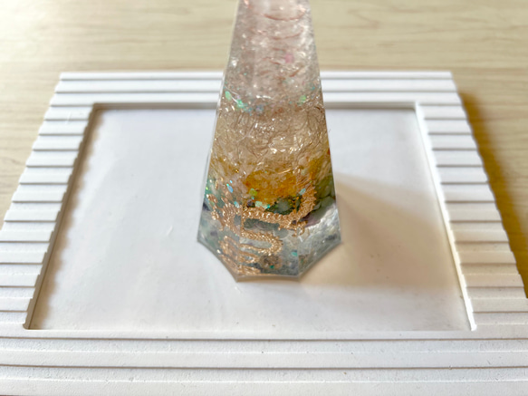 昇り龍がポイントのオルゴナイト 9枚目の画像