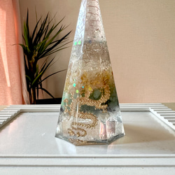 昇り龍がポイントのオルゴナイト 6枚目の画像