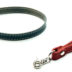 ストレート  ハンドストラップ  N 本革ヌメ エイジング  IDケース 男女兼用 2枚目の画像