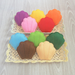 フェルトのおままごと☆サンドイッチセット おもちゃ・人形 *Blue Bee