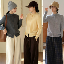 ラミー/麻100%】Vネック長袖ロングワンピース ポケット付き【春夏秋