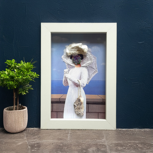 ルネ・マグリット “世界大戦”〉 シーグラスアート その他アート moon