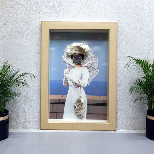 ルネ・マグリット “世界大戦”〉 シーグラスアート その他アート moon