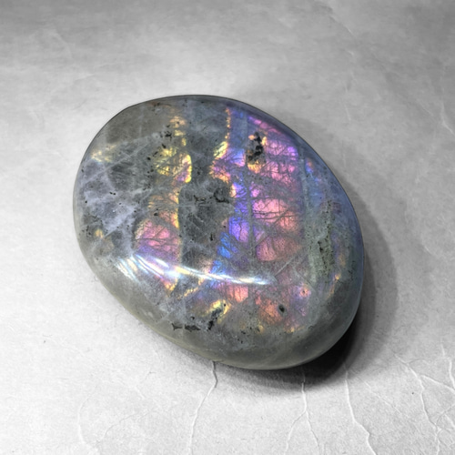 「C1093」トップクラス　レインボーシラーラブラドライト9.5-10mm半連 C1093」トップクラス レインボーシラーラブラドライト9.5-10mm半連