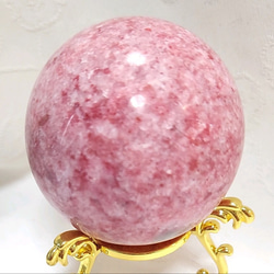 桜瑪瑙ピンクアメジスト共生 モネの様な模様 置物 素敵な逸品 その他