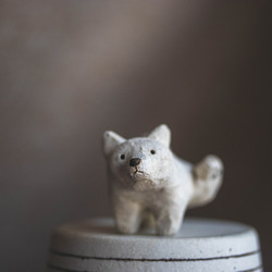 シッコシッコ白熊犬【犬_122】 1枚目の画像