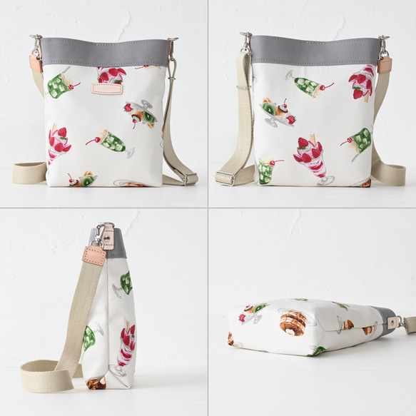 大人が持ちたいメロンソーダにいちごパフェ♩水筒、ペットボトル、傘が入って便利なサイズ＃きなり 14枚目の画像