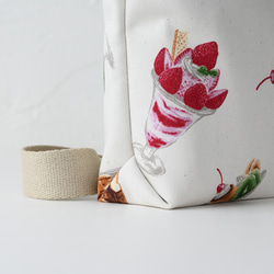 大人が持ちたいメロンソーダにいちごパフェ♩水筒、ペットボトル、傘が入って便利なサイズ＃きなり 8枚目の画像