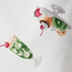 大人が持ちたいメロンソーダにいちごパフェ♩水筒、ペットボトル、傘が入って便利なサイズ＃きなり 9枚目の画像